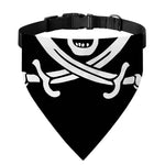 Calico Jack Pirate Flag Print Over The Collar Dog Bandana