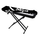 Calico Jack Pirate Flag Print Piano Keyboard Cover