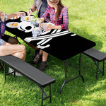 Calico Jack Pirate Flag Print Picnic Table Cover