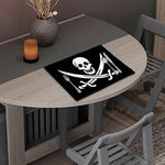 Calico Jack Pirate Flag Print Placemat