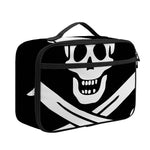 Calico Jack Pirate Flag Print Portable Lunch Bag