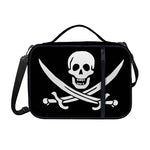 Calico Jack Pirate Flag Print Shoulder Strap Bible Bag