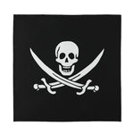 Calico Jack Pirate Flag Print Silk Bandana