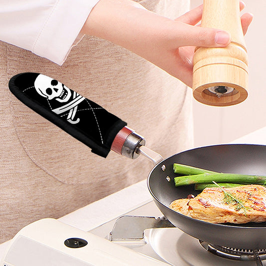 Calico Jack Pirate Flag Print Skillet Handle Cover