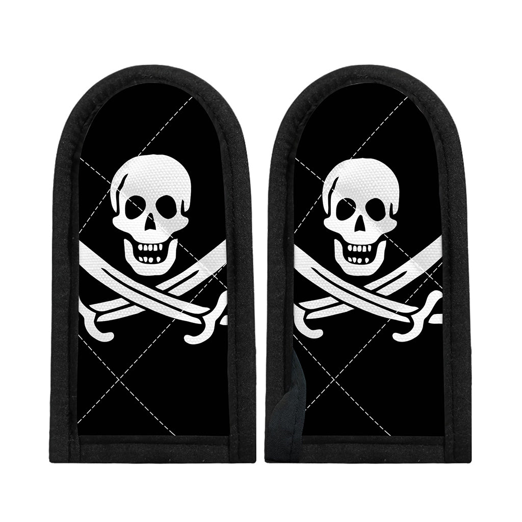 Calico Jack Pirate Flag Print Skillet Handle Cover