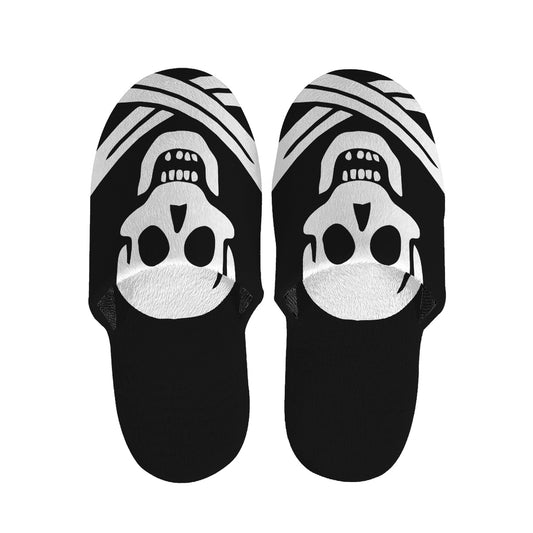 Calico Jack Pirate Flag Print Slippers