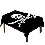 Calico Jack Pirate Flag Print Tablecloth