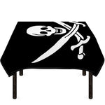 Calico Jack Pirate Flag Print Tablecloth