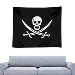 Calico Jack Pirate Flag Print Tapestry