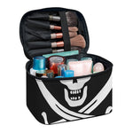 Calico Jack Pirate Flag Print Travel Makeup Bag