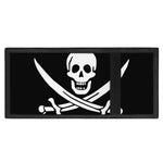 Calico Jack Pirate Flag Print Trifold Wallet