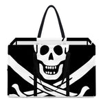 Calico Jack Pirate Flag Print Utility Tote Bag