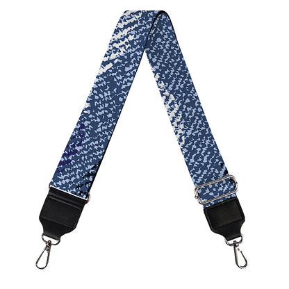 Camo Denim Jeans Pattern Print Bag Strap