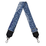 Camo Denim Jeans Pattern Print Bag Strap