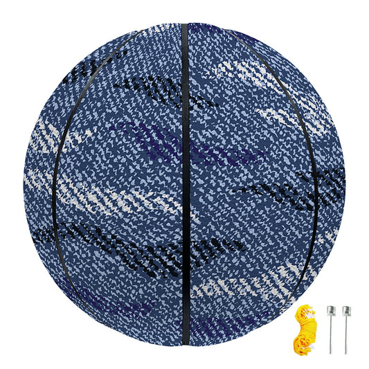 Camo Denim Jeans Pattern Print Basketball