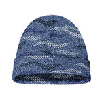Camo Denim Jeans Pattern Print Beanie