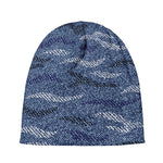 Camo Denim Jeans Pattern Print Beanie