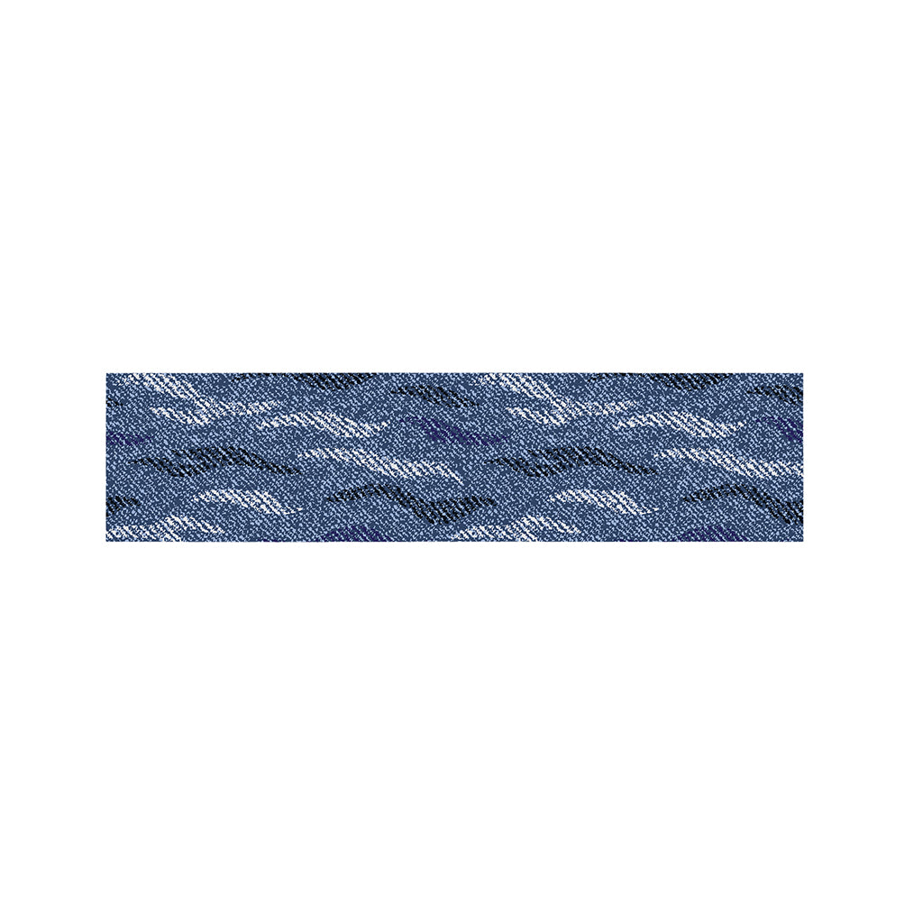 Camo Denim Jeans Pattern Print Bed Runner