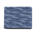 Camo Denim Jeans Pattern Print Bifold Wallet