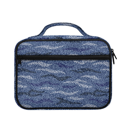 Camo Denim Jeans Pattern Print Briefcase Bible Bag