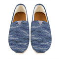 Camo Denim Jeans Pattern Print Casual Shoes