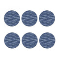 Camo Denim Jeans Pattern Print Coaster Set