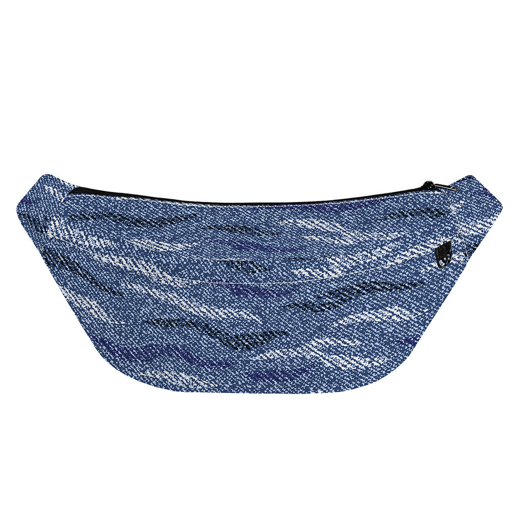Camo Denim Jeans Pattern Print Fanny Pack