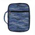 Camo Denim Jeans Pattern Print Front Pocket Bible Bag