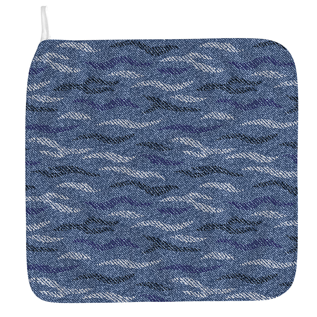 Camo Denim Jeans Pattern Print Hand Towel