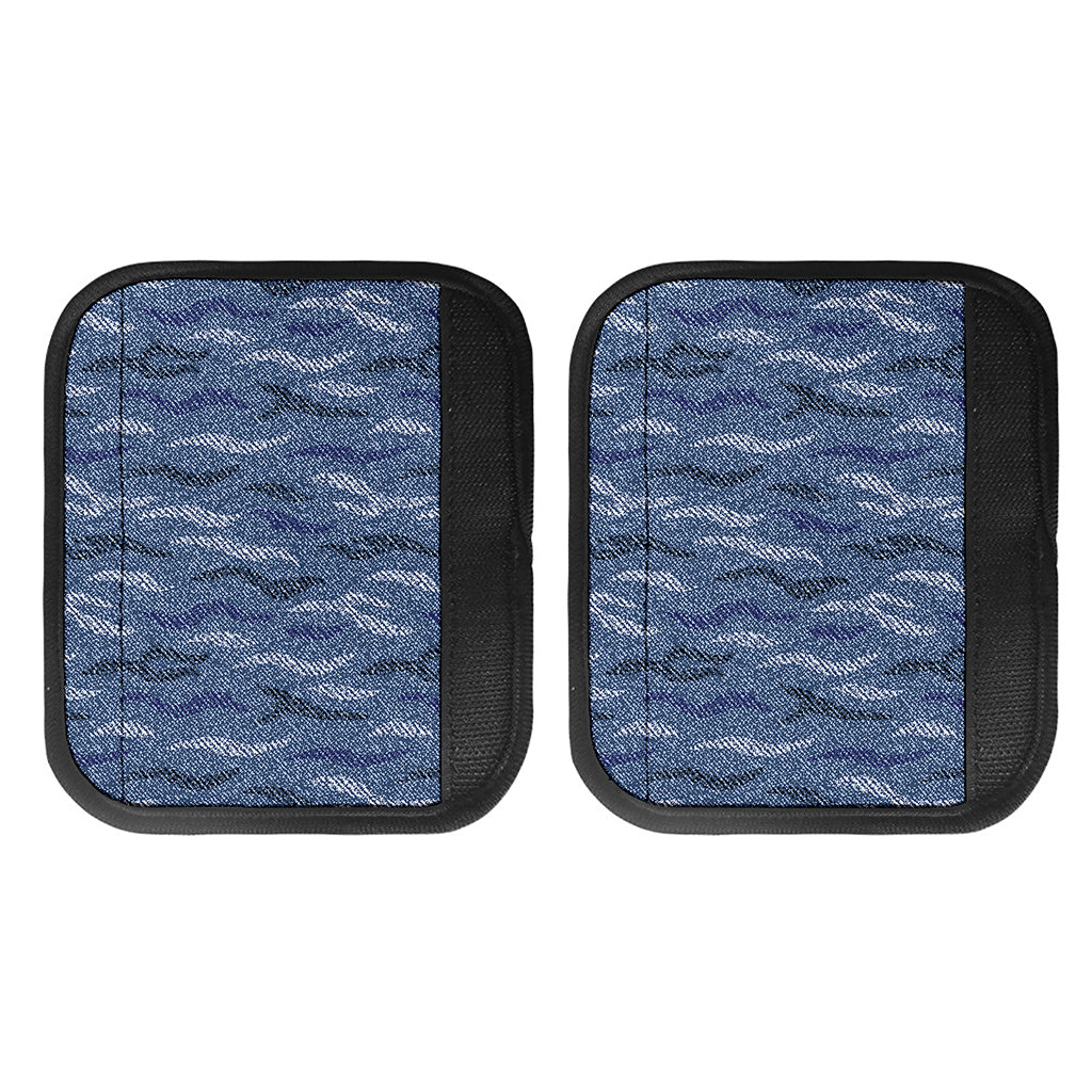 Camo Denim Jeans Pattern Print Handle Covers