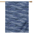Camo Denim Jeans Pattern Print House Flag