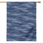 Camo Denim Jeans Pattern Print House Flag