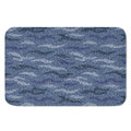 Camo Denim Jeans Pattern Print Indoor Door Mat
