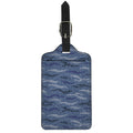 Camo Denim Jeans Pattern Print Luggage Tag