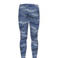Camo Denim Jeans Pattern Print Men's Leggings