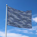 Camo Denim Jeans Pattern Print Polyester Flag
