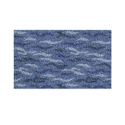 Camo Denim Jeans Pattern Print Polyester Flag