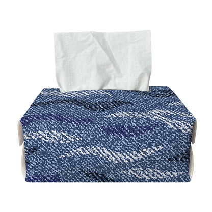 Camo Denim Jeans Pattern Print Rectangle Tissue Box Cover