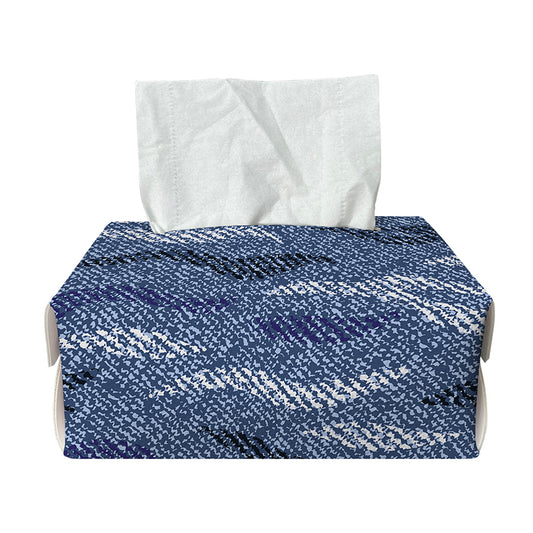 Camo Denim Jeans Pattern Print Rectangle Tissue Box Cover