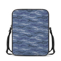Camo Denim Jeans Pattern Print Rectangular Crossbody Bag