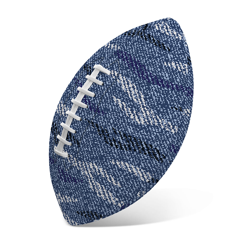 Camo Denim Jeans Pattern Print Rugby Ball