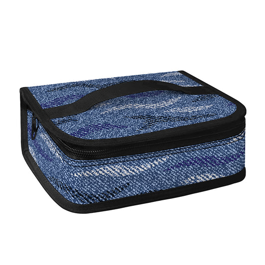 Camo Denim Jeans Pattern Print Small Lunch Bag