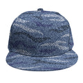 Camo Denim Jeans Pattern Print Snapback Cap