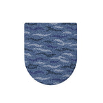 Camo Denim Jeans Pattern Print Toilet Lid Cover