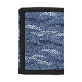 Camo Denim Jeans Pattern Print Trifold Wallet