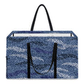 Camo Denim Jeans Pattern Print Utility Tote Bag