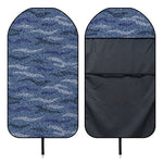 Camo Denim Jeans Pattern Print Waterproof Car Seat Cover