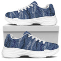 Camo Denim Jeans Pattern Print White Chunky Shoes