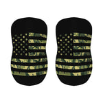 Camouflage American Flag Print Bar Stool Covers