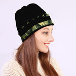 Camouflage American Flag Print Beanie